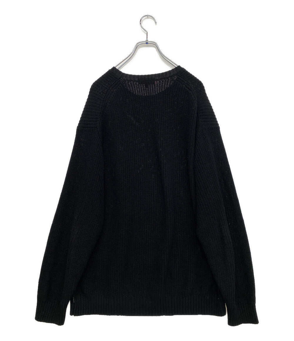 supreme Melange Rib Knit SweaterスモールロゴXL Supreme ニット melange rib knit メンズ SIZE XL シュプリーム