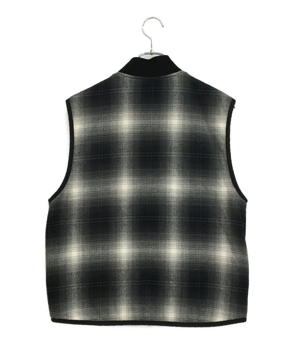 【supreme リバーシブルベスト】 Supreme フェイクファー ベスト Reversible Faux Shearling Work Vest