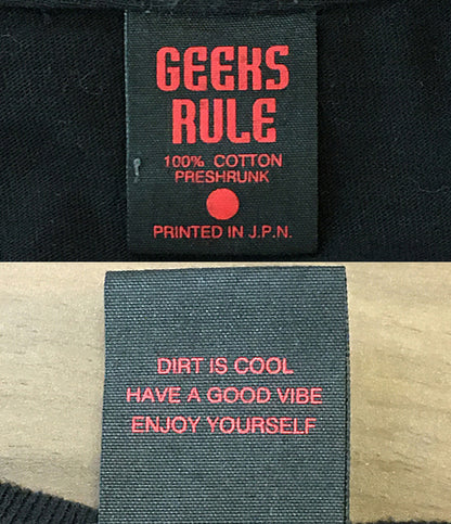 ANIME TEE／GEEKS RULE ギークスルール 半袖Ｔシャツ PERFECT BLUE メンズ SIZE XL