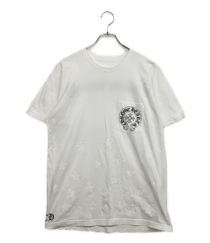 CHROME HEARTS 半袖Ｔシャツ OLD LOGO STAR TEE 2212-304-0644 メンズ SIZE L クロムハーツ