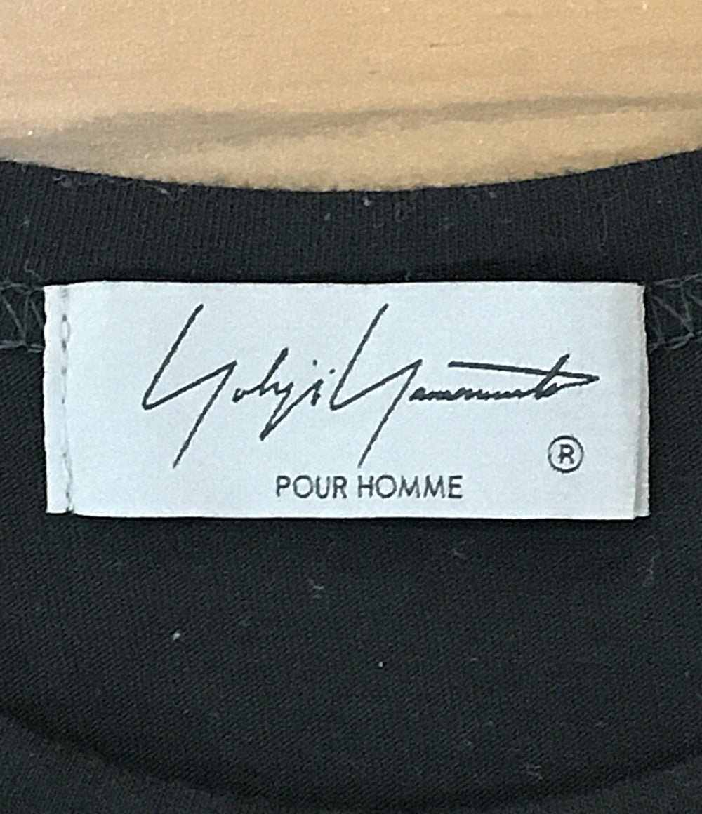 YOHJI YAMAMOTO POUR HOMME 半袖Ｔシャツ 25SS HP-T02-070 メンズ SIZE 3 ヨウジヤマモトプールオム