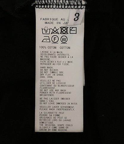 YOHJI YAMAMOTO POUR HOMME 半袖Ｔシャツ 25SS HP-T02-070 メンズ SIZE 3 ヨウジヤマモトプールオム