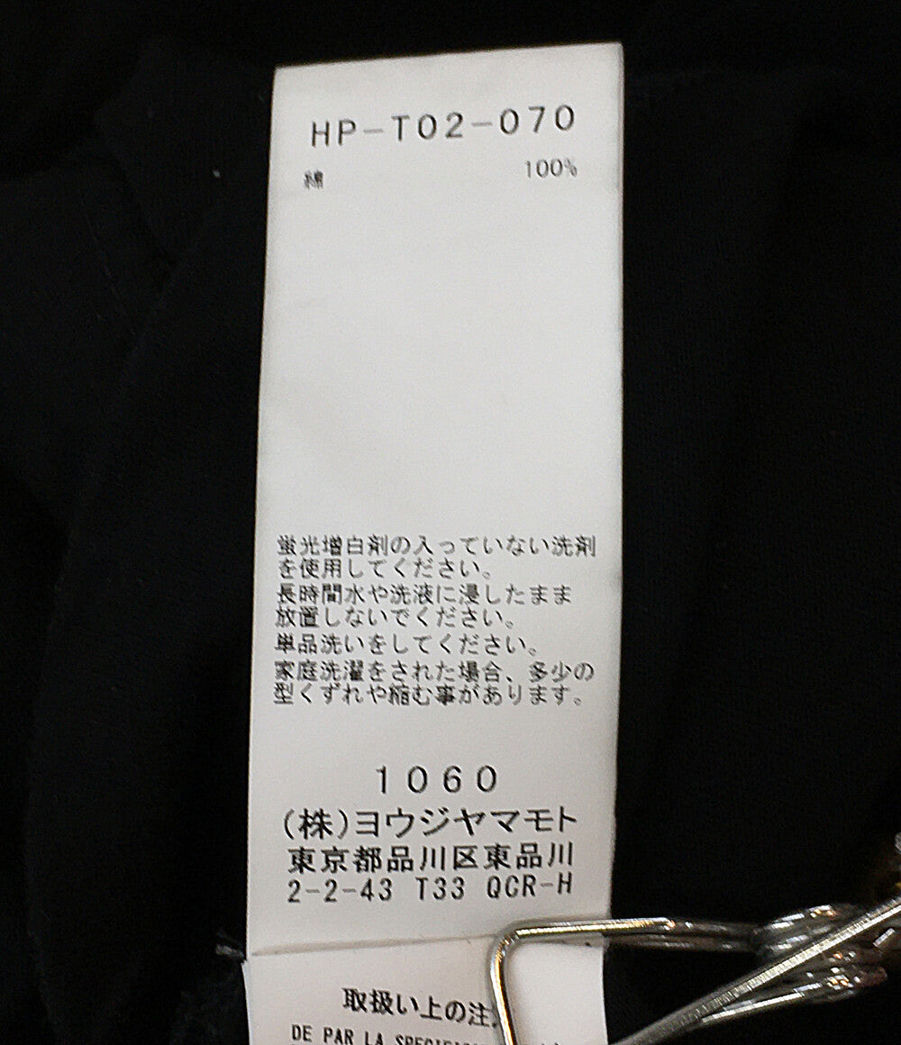 YOHJI YAMAMOTO POUR HOMME 半袖Ｔシャツ 25SS HP-T02-070 メンズ SIZE 3 ヨウジヤマモトプールオム