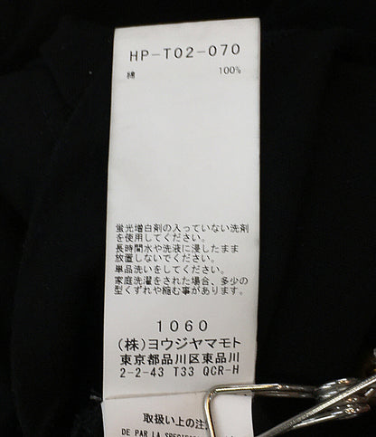 YOHJI YAMAMOTO POUR HOMME 半袖Ｔシャツ 25SS HP-T02-070 メンズ SIZE 3 ヨウジヤマモトプールオム