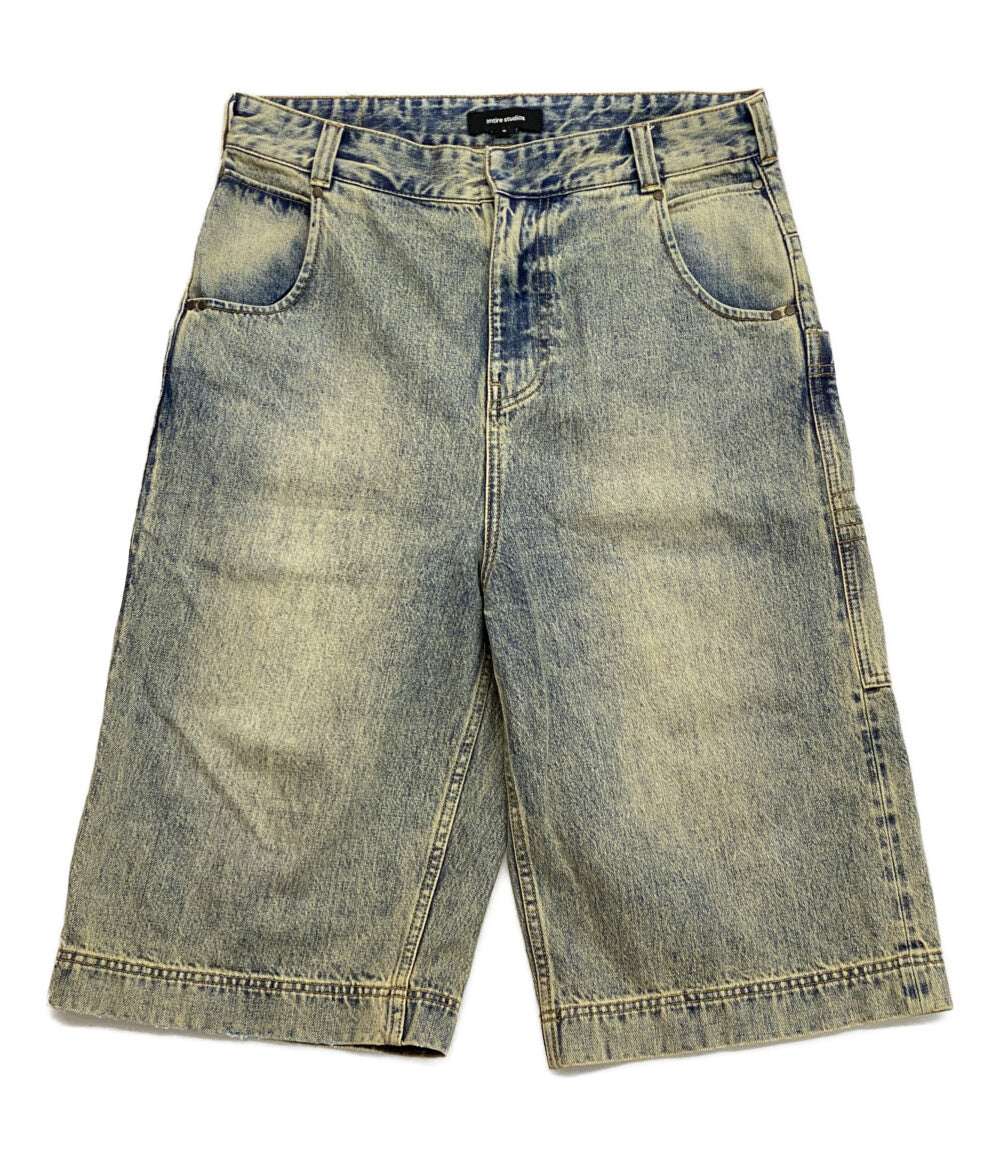 entire studios エンタイアスタジオ デニムパンツ ハーフ D-SHORTS SURFACE WAVE メンズ SIZE M