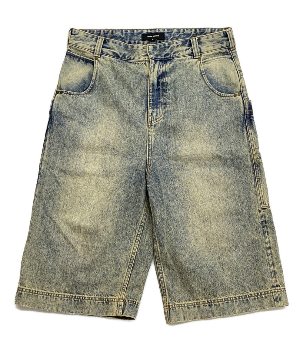 entire studios エンタイアスタジオ デニムパンツ ハーフ D-SHORTS SURFACE WAVE メンズ SIZE M