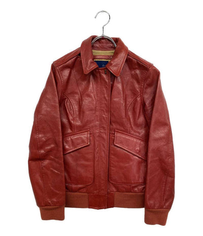 AVIREX ライダースジャケット A2 レザージャケット シングルライダース 6241027 レディース SIZE S アヴィレックス