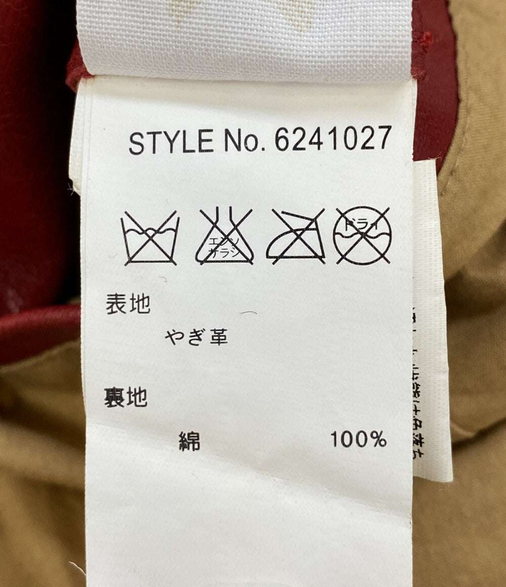 AVIREX ライダースジャケット A2 レザージャケット シングルライダース 6241027 レディース SIZE S アヴィレックス