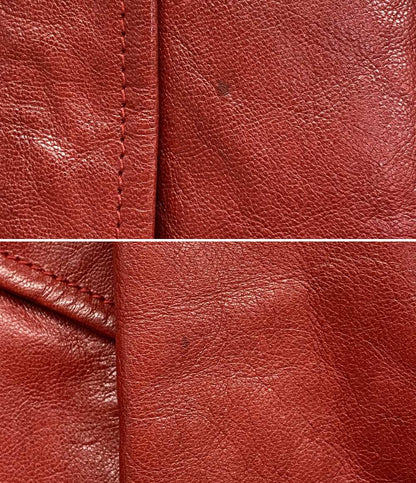 AVIREX ライダースジャケット A2 レザージャケット シングルライダース 6241027 レディース SIZE S アヴィレックス