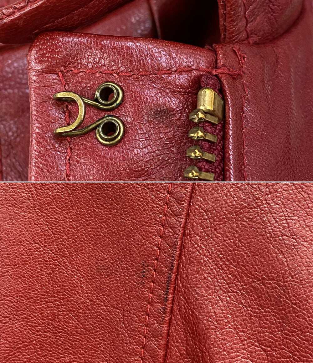 AVIREX ライダースジャケット A2 レザージャケット シングルライダース 6241027 レディース SIZE S アヴィレックス