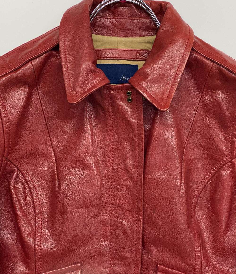 AVIREX ライダースジャケット A2 レザージャケット シングルライダース 6241027 レディース SIZE S アヴィレックス