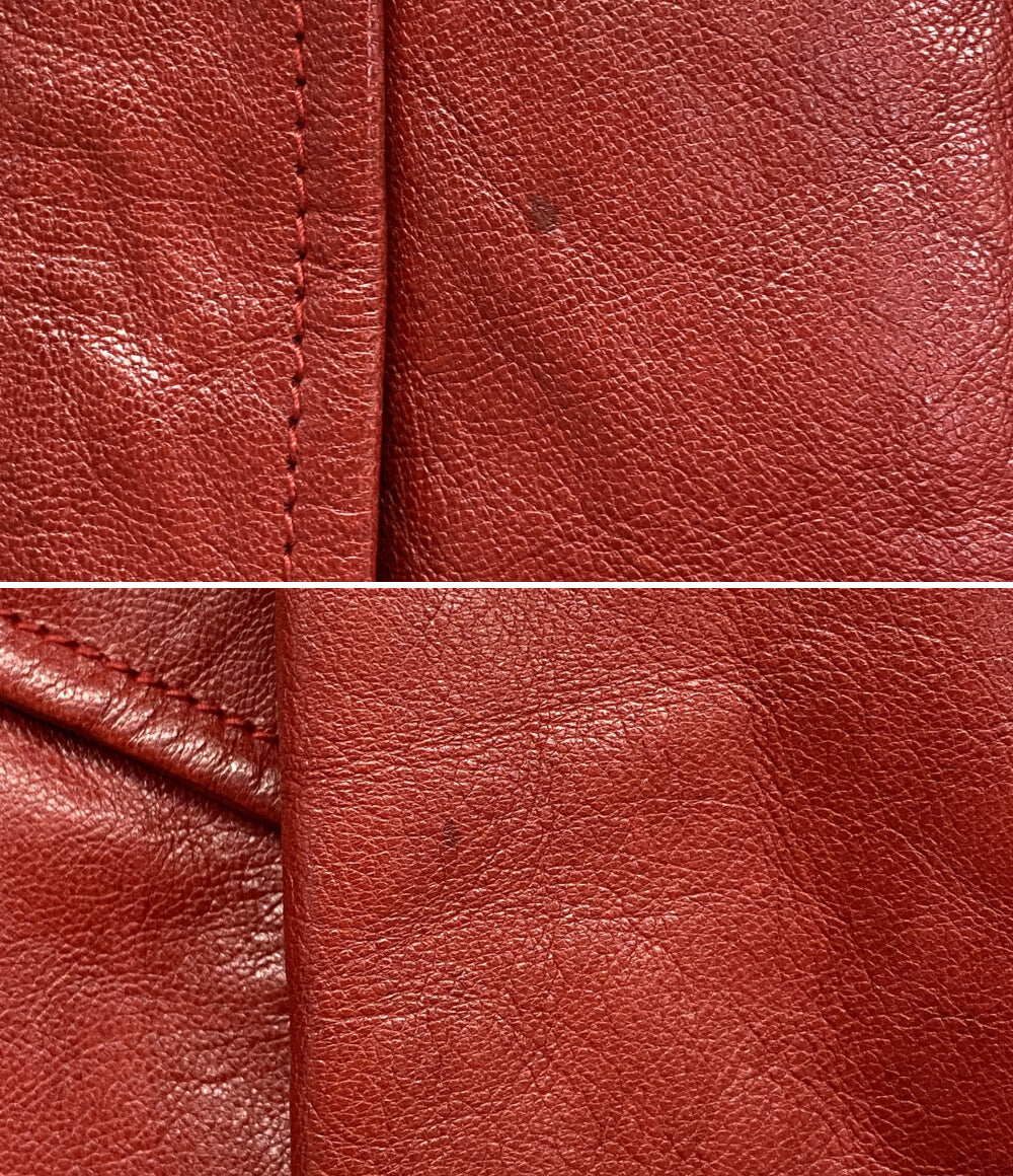 AVIREX ライダースジャケット A2 レザージャケット シングルライダース 6241027 レディース SIZE S アヴィレックス