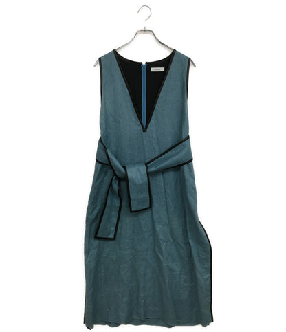 ADORE デザインツイルワンピース ノースリーブ 531-9140504 レディース SIZE 38 アドーア