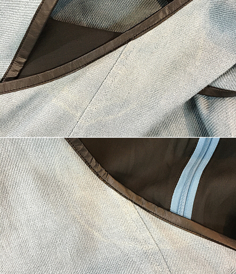 ADORE デザインツイルワンピース ノースリーブ 531-9140504 レディース SIZE 38 アドーア