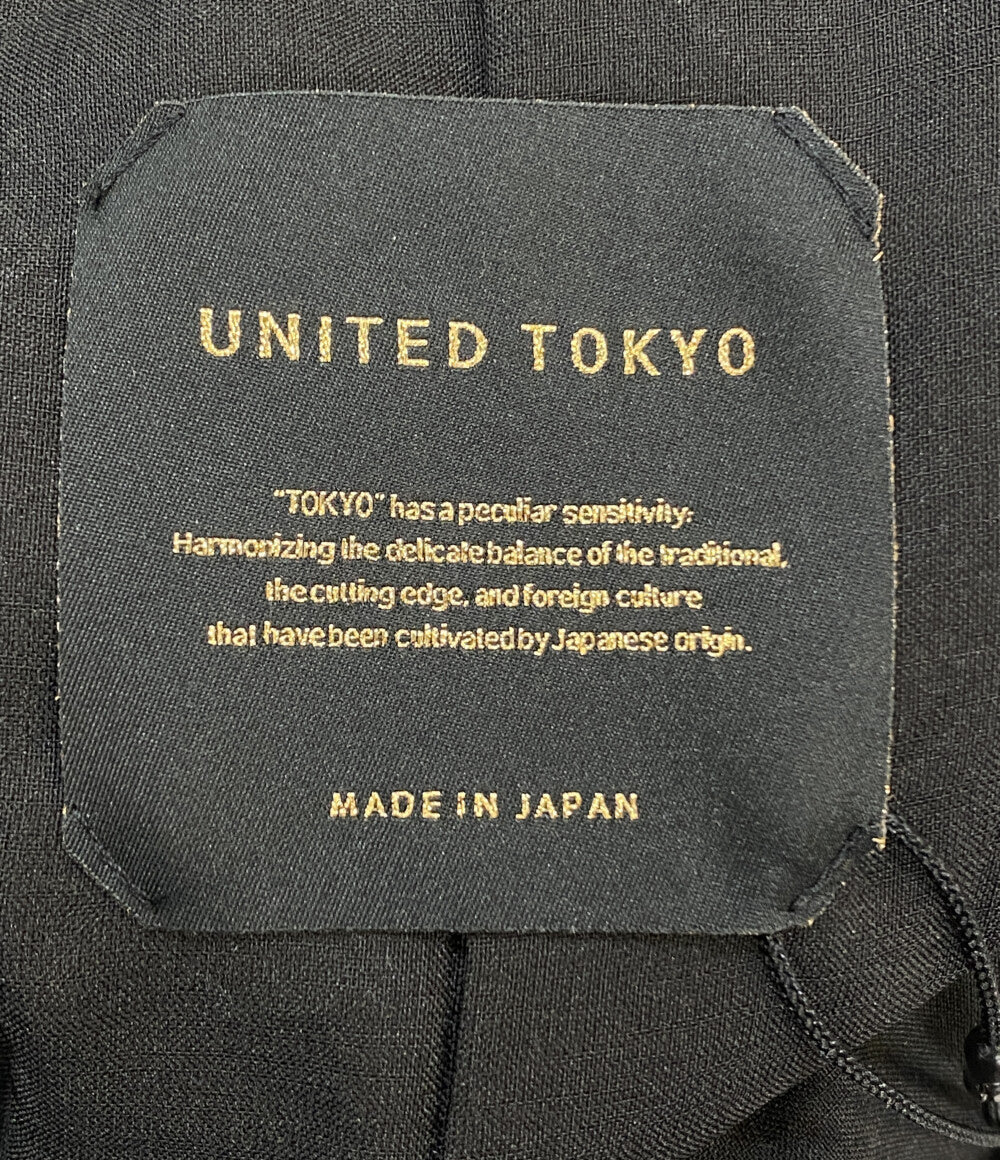 美品 UNITED TOKYO プリューム刺繍ワンピース ノースリーブ 142311004 レディース SIZE FREE ユナイテッドトウキョウ
