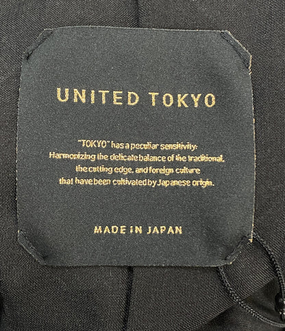 美品 UNITED TOKYO プリューム刺繍ワンピース ノースリーブ 142311004 レディース SIZE FREE ユナイテッドトウキョウ