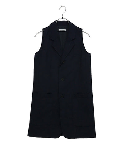 LAQUINTANE ラキャンターヌ ウールロングベスト 64-06-0061-903 レディース SIZE 34