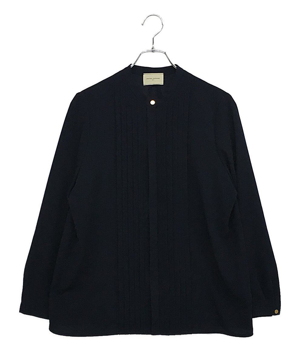UNITED ARROWS プリーツデザインシャツ 長袖 1521-215-1396 レディース SIZE - ユナイテッドアローズ