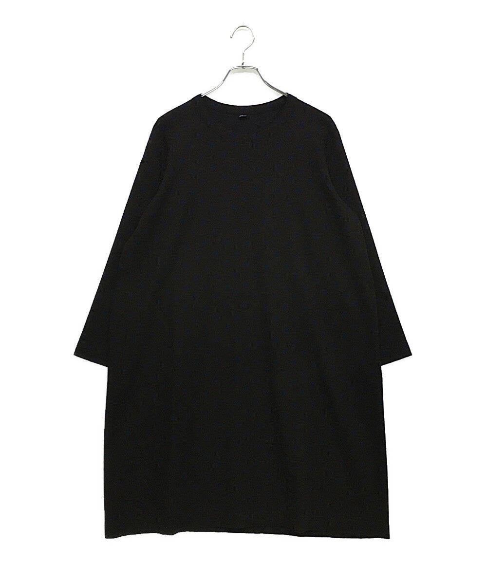 45RPM ウールドットワンピース 長袖 レディース SIZE - ４５アールピーエム