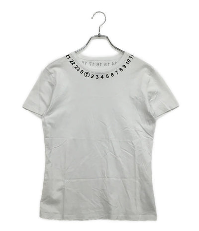 Maison Margiela 1 半袖Ｔシャツ ネックカレンダーロゴカットソー 20SS S51GC0434 レディース SIZE L メゾンマルジェラ