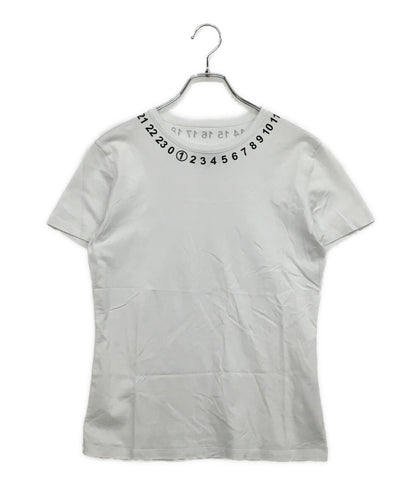 Maison Margiela 1 半袖Ｔシャツ ネックカレンダーロゴカットソー 20SS S51GC0434 レディース SIZE L メゾンマルジェラ