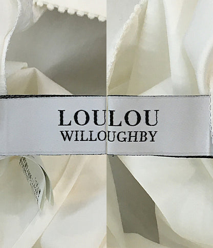 LOULOU WILLOUGHBY ルルウィルビー 襟デザインノースリーブブラウス 212320-13-180-01-020 レディース SIZE 2