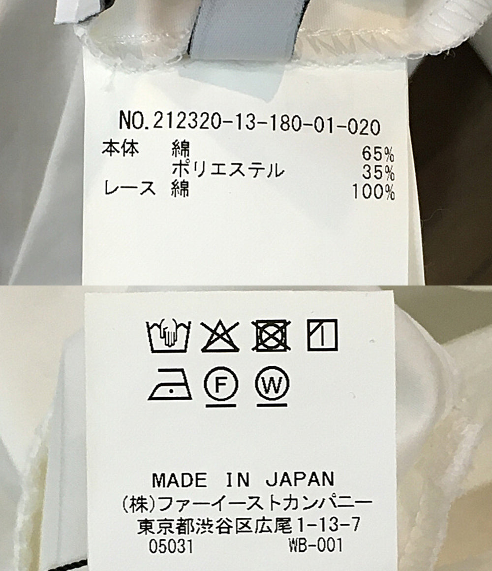 LOULOU WILLOUGHBY ルルウィルビー 襟デザインノースリーブブラウス 212320-13-180-01-020 レディース SIZE 2