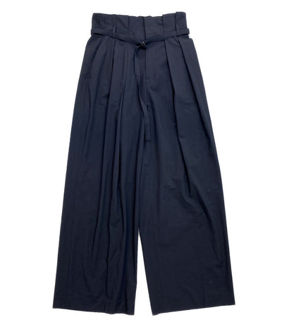 STUDIOUS パンツ High Waist Tucked Trousers レディース SIZE 2 ステュディオス