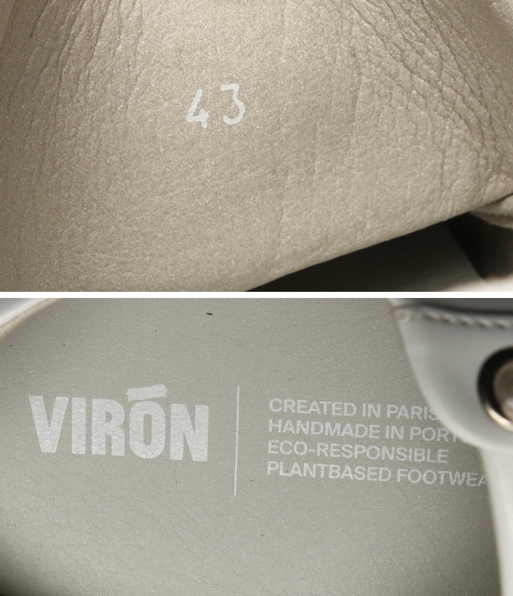 VIRON ヴィロン 1968 ローカットレザースニーカー メンズ SIZE 43