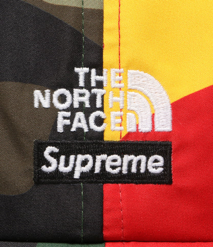 美品 THE NORTH FACE × Supreme シュプリーム キャップ Split 6-Panel CAP 24SS NN52402I メンズ ザ・ノースフェイス