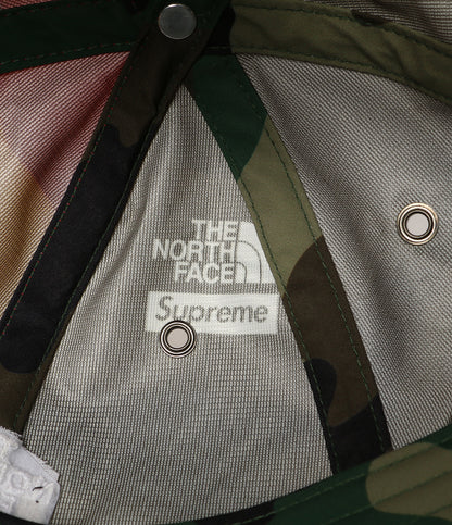 美品 THE NORTH FACE × Supreme シュプリーム キャップ Split 6-Panel CAP 24SS NN52402I メンズ ザ・ノースフェイス