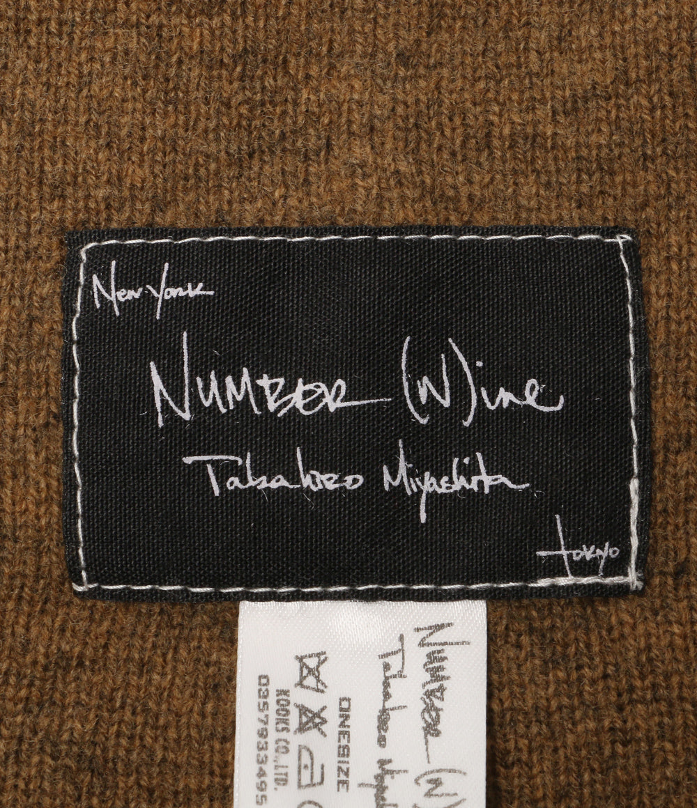 NUMBER (N)INE ナンバーナイン ニット帽 バルーンニットキャップ メンズ SIZE F04-NK010