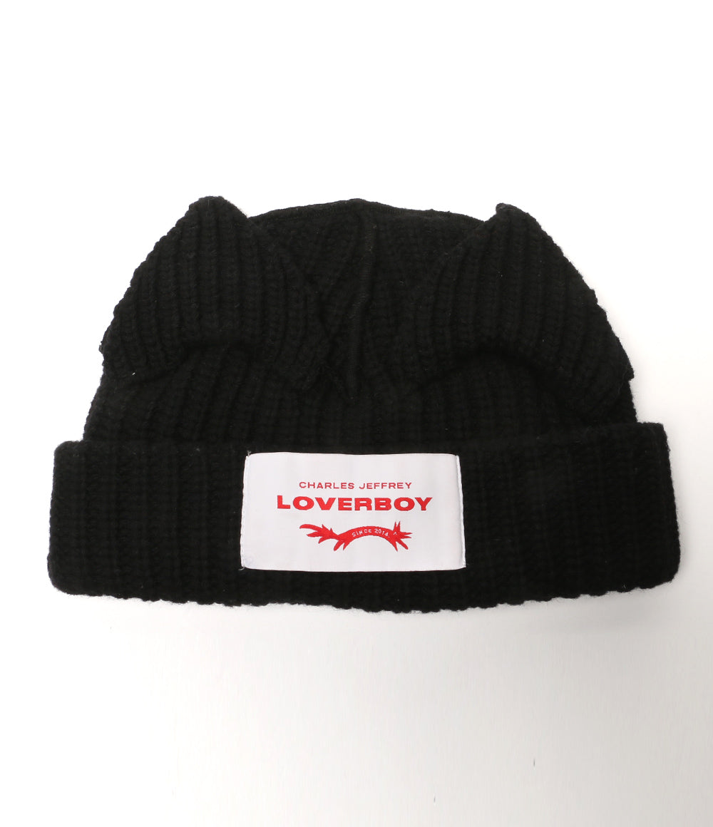 CHARLES JEFFREY LOVERBOY チャールズジェフリーラバーボーイ 猫耳ニット帽 レディース