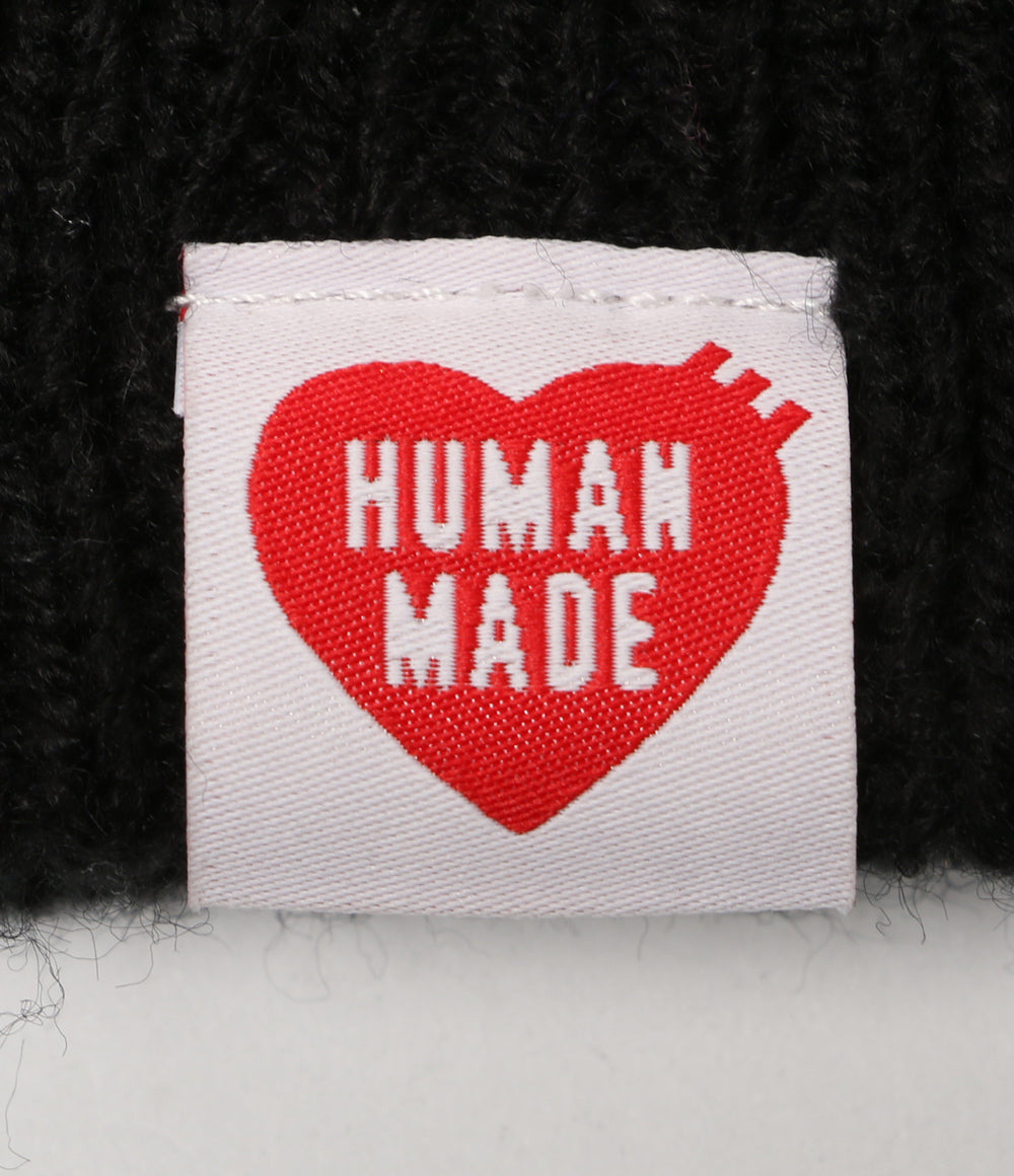 HUMAN MADE ニット帽 アクリルロゴビーニー メンズ ヒューマンメード