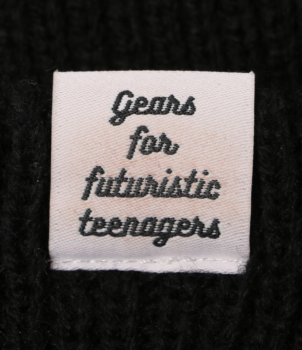 HUMAN MADE ニット帽 アクリルロゴビーニー メンズ ヒューマンメード