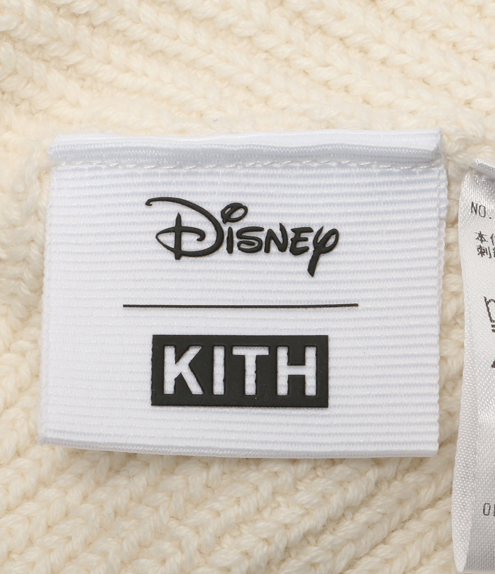 美品 KITH × Disney キス ディズニー ニット帽 ミニービーニー レディース