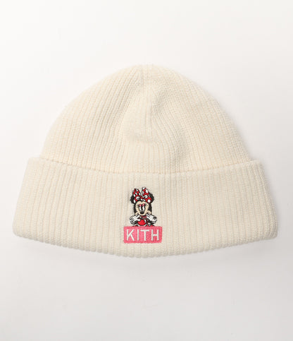 美品 KITH × Disney キス ディズニー ニット帽 ミニービーニー レディース