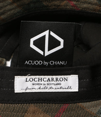ACUOD by CHANU アクオド バイ チャヌ ジップチェックバケットハット メンズ