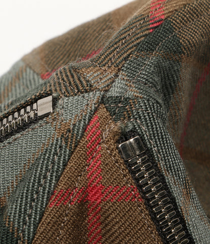 ACUOD by CHANU アクオド バイ チャヌ ジップチェックバケットハット メンズ