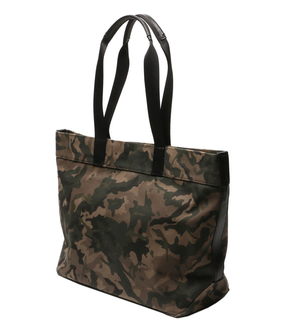 美品 COACH トートバッグ WhIsBeコラボ バンダルガミー カモフラ F76809 レディース コーチ