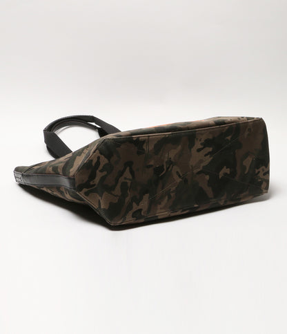 美品 COACH トートバッグ WhIsBeコラボ バンダルガミー カモフラ F76809 レディース コーチ