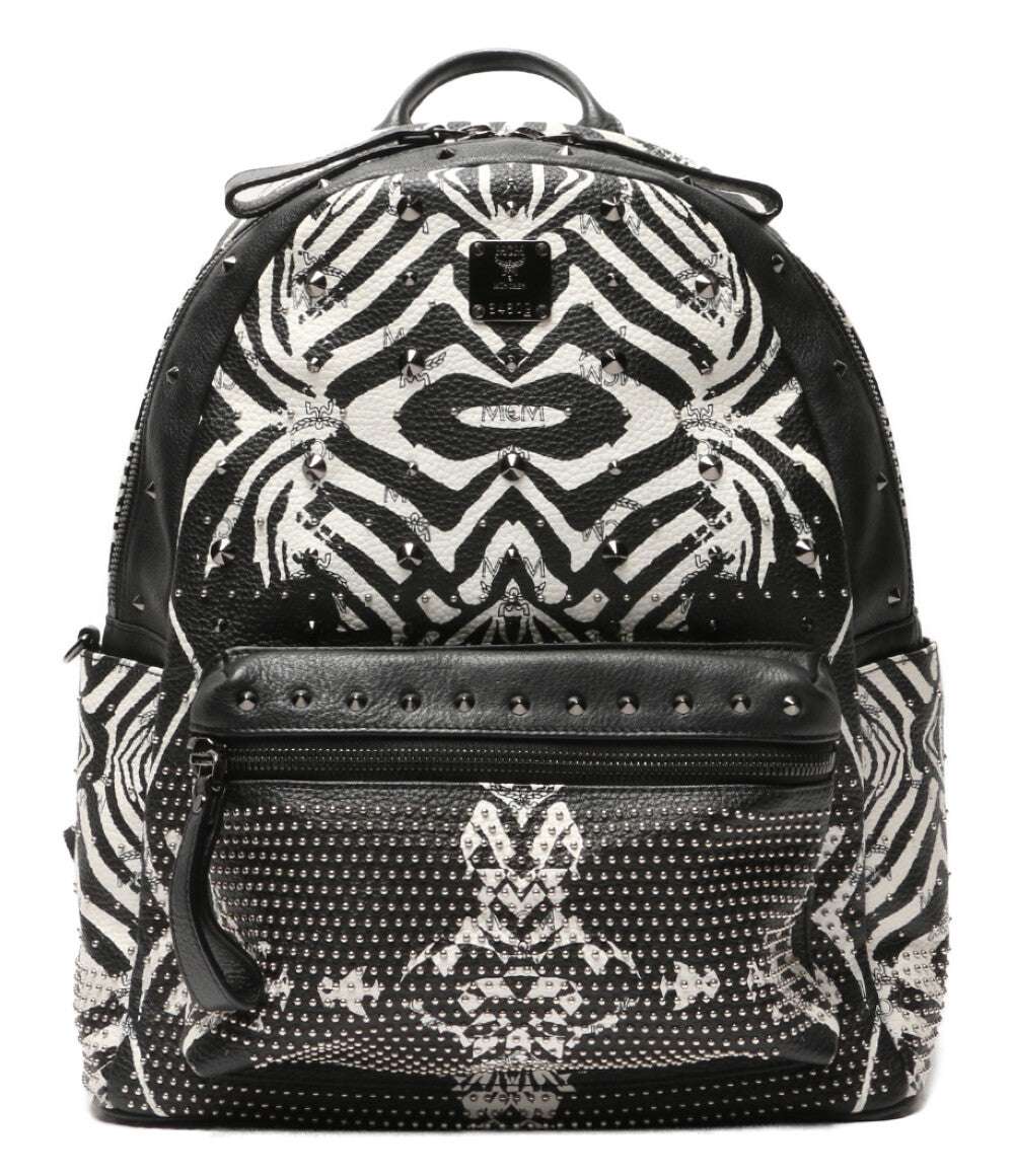 MCM ヴィセトス ロゴグラム ゼブラ 10281312 B4809 レディース エムシーエム