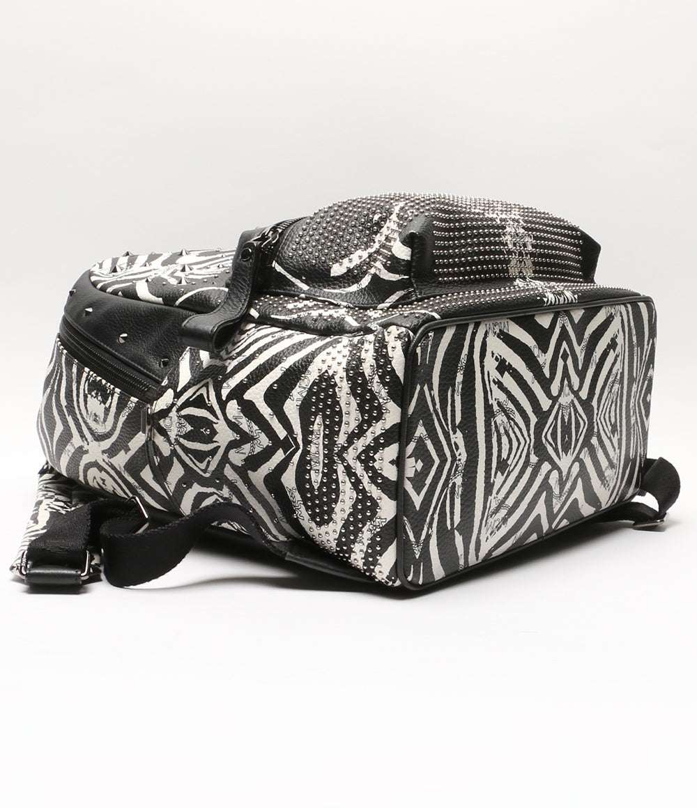 MCM ヴィセトス ロゴグラム ゼブラ 10281312 B4809 レディース エムシーエム