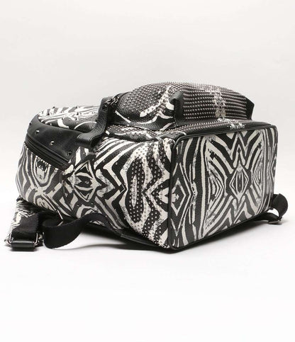 MCM ヴィセトス ロゴグラム ゼブラ 10281312 B4809 レディース エムシーエム