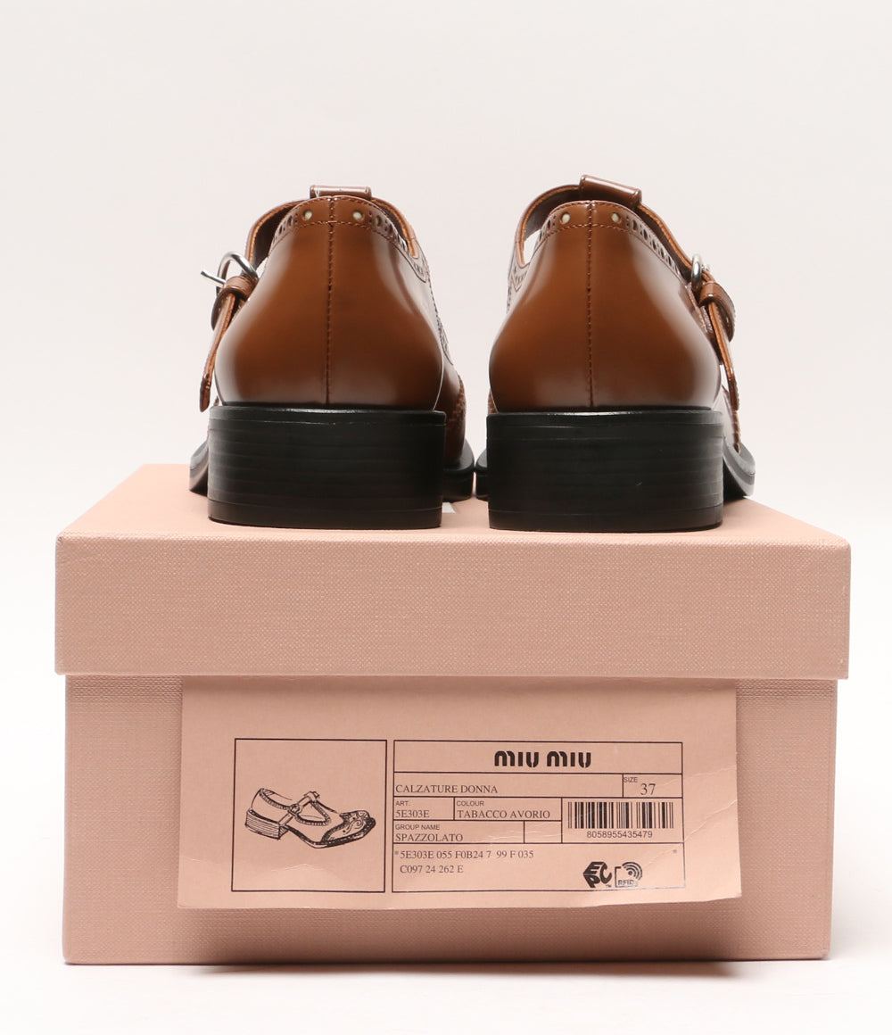 美品 MIU MIU パンプス CALZATURE DONNA レディース SIZE 37 ミュウミュウ