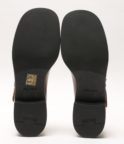 美品 MIU MIU パンプス CALZATURE DONNA レディース SIZE 37 ミュウミュウ