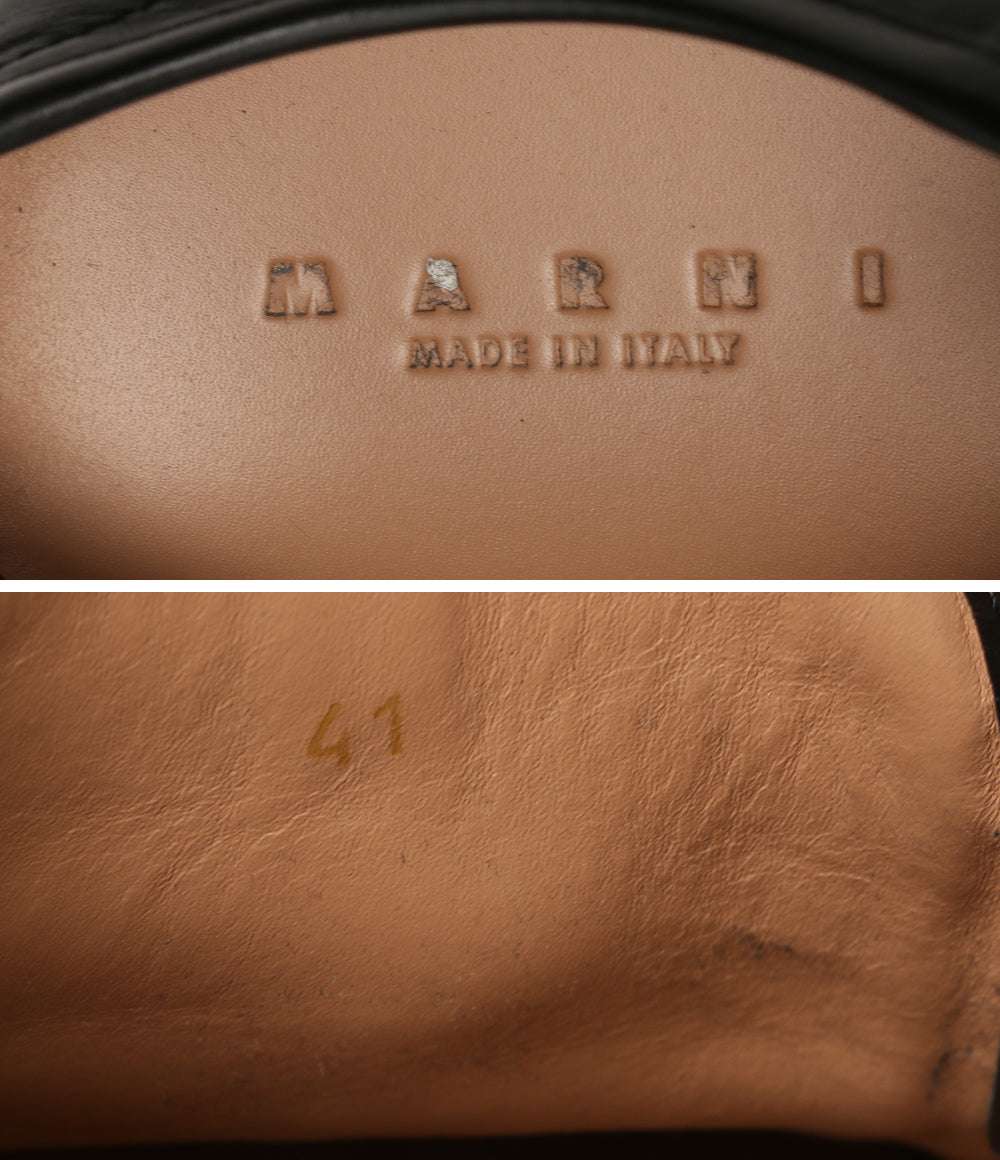 MARNI スニーカー パブロ SNZU002002 ブラック メンズ SIZE 41 マルニ