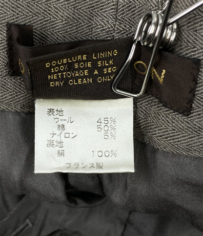 LOUIS VUITTON パンツ ウール混 レディース SIZE 36 ルイヴィトン