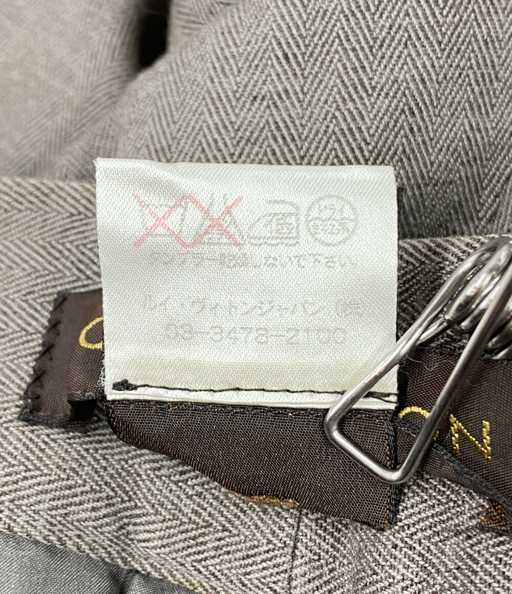 LOUIS VUITTON パンツ ウール混 レディース SIZE 36 ルイヴィトン