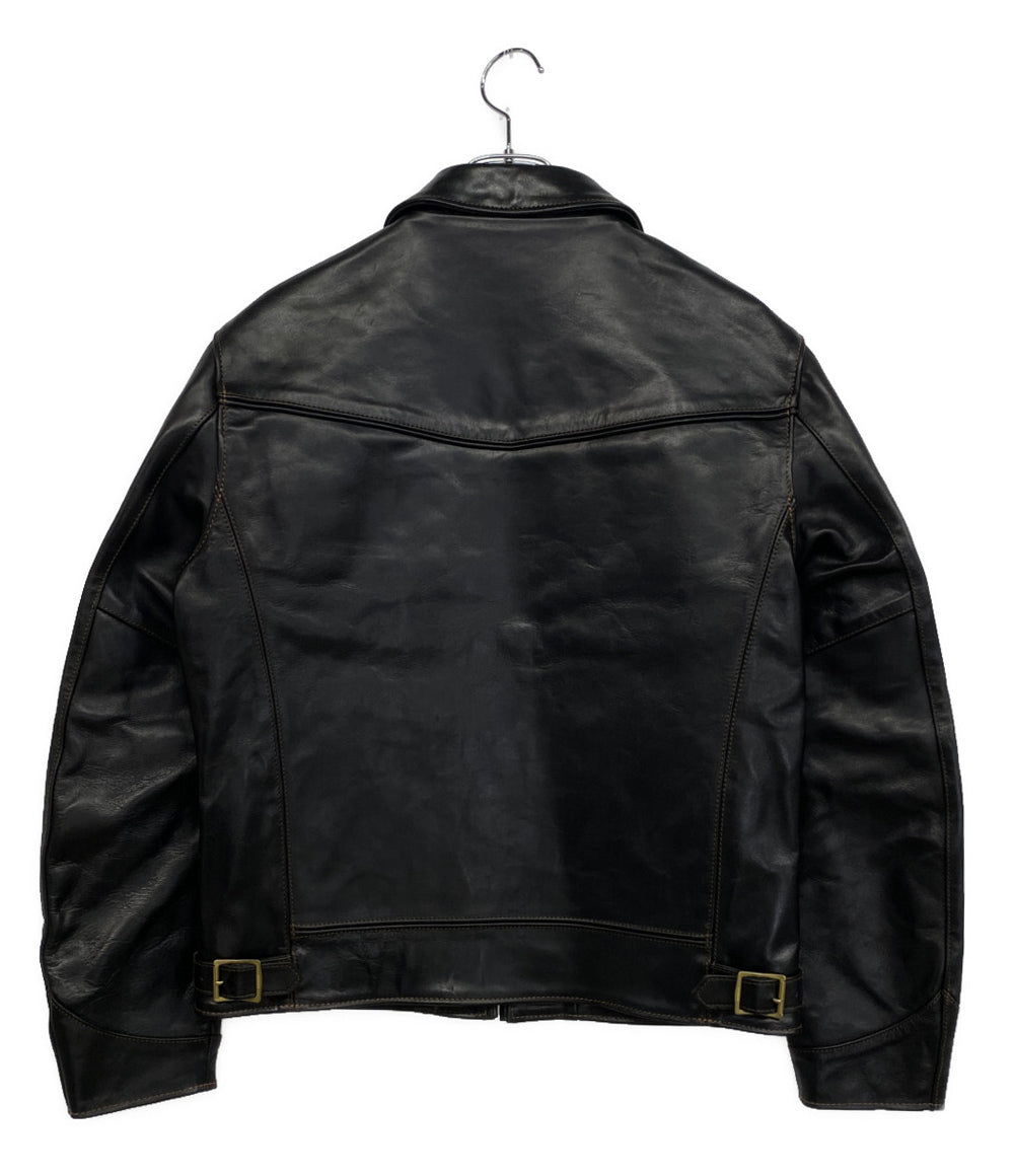 THE FLAT HEAD シングルライダースジャケット ホースハイド FN-LJ-HS メンズ SIZE 38 ザフラットヘッド